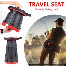 Складной туристический стул 47 см Telescopic stool для пикника туризма рыбалки походный табурет Чёрный с красным Складной туристический стул 47 см Telescopic stool для пикника туризма рыбалки походный табурет Чёрный с красным