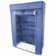 Стеллаж тканевый для хранения обуви Combination Shoe Frame 60X30X90 Синий Стеллаж тканевый для хранения обуви Combination Shoe Frame 60X30X90 Синий