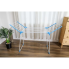 Сушилка для белья напольная раскладная Clothes dryer 166x62x97см Синяя