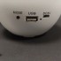 Светодиодный диско-шар (дискошар) Led magic ball light c Bluetooth и пультом Белый