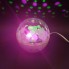 Светодиодный диско-шар (дискошар) Led magic ball light c Bluetooth и пультом Белый