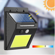 Светодиодный Навесной фонарь с датчиком движения и солнечной панелью Solar BL-609-48COB