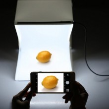 Световой Лайт бокс с LED подсветкой для предметной макросъемки 20 х 20 см фотобокс Световой Лайт бокс с LED подсветкой для предметной макросъемки 20 х 20 см фотобокс