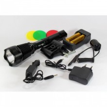 Фонарь POLICE BL-Q2800 T6 150000W фонарик 1180 Lumen
