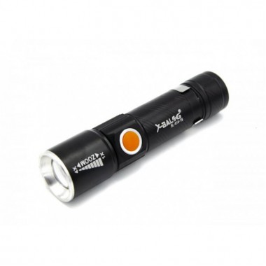 Фонарь X-Balog COP BL 616 T6 фонарик 300 Lumen USB