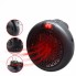 Термовентилятор (обогреватель) Warm Air Blower 900W Чёрный