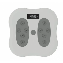 Тренажер вращающийся диск Waist Twisting Disc с подсчетом калорий и массажем для стоп Массажер для ног Серый Тренажер вращающийся диск Waist Twisting Disc с подсчетом калорий и массажем для стоп Массажер для ног Серый