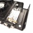 Туристическая портативная газовая плита горелка Portable Gas Stove BDZ-155-A с переходником в кейсе