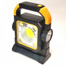 Туристический светодиодный прожектор LED фонарь с аварийным светом HC-7078A Жёлтый