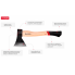 Топор 600 г, ручка пекан, 48-57 HRC INTERTOOL HT-0256
