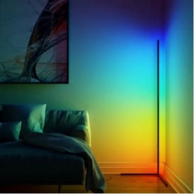 Угловая LED RGB лампа торшер STAND 1.2м подсветка комнаты напольная от USB без пульта