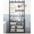 Универсальная вешалка для одежды New simple floor clothes rack size 60X29.5X151 см Чёрная