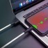 USB Кабель для Iphone HOCO X21 Plus "Silicone" lightning 1М черно-белый