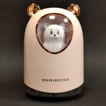 Увлажнитель воздуха Humidifier H2O USB на 300мл Мишка Бежевый Увлажнитель воздуха Humidifier H2O USB на 300мл Мишка Бежевый