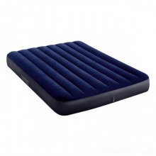 Велюровый двухспальный матрас Intex 64758 191x137x25 см Синий Велюровый двухспальный матрас Intex 64758 191x137x25 см Синий