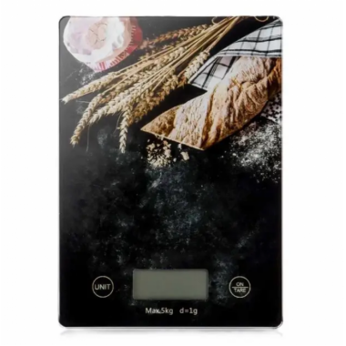 Весы кухонные электронные Domotec MS-10004 до 5 кг Черные