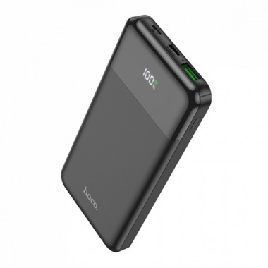 Внешний аккумулятор Power bank HOCO J102 Cool figure 20W 10000 Mah + QC03 батарея зарядка Чёрный