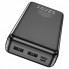 Внешний аккумулятор Power bank HOCO J91A 20000 Mah батарея зарядка Чёрный