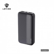 Внешний аккумулятор Power bank Lenyes PX263 20000 Mah батарея зарядка Чёрный Внешний аккумулятор Power bank Lenyes PX263 20000 Mah батарея зарядка Чёрный