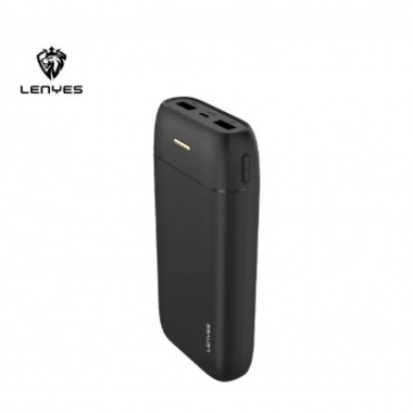 Внешний аккумулятор Power bank Lenyes PX267 20000 Mah батарея зарядка Чёрный