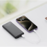 Внешний аккумулятор Power bank XO PB312 10000 Mah батарея зарядка Черный