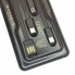 Внешний аккумулятор с солнечной панелью Power bank UKC 8285 10000 Mah зарядка кабель 4в1 Чёрный