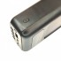 Внешний аккумулятор с солнечной панелью Power bank UKC 8412 20000 Mah зарядка кабель 4в1 Чёрный