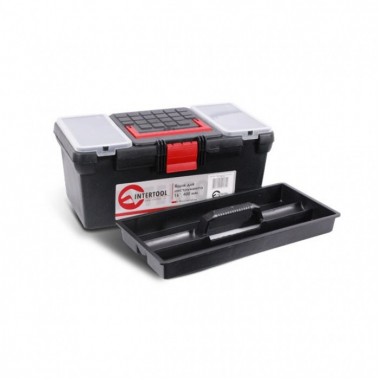 Ящик для инструментов, 16" 396x216x164 мм INTERTOOL BX-0016