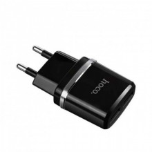 Зарядное сетевое HOCO C12 (2USB 2.4A) Черный Зарядное сетевое HOCO C12 (2USB 2.4A) Черный