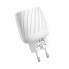 Зарядное сетевое HOCO C78A Highway 2USB 2.4A Lightning Белый