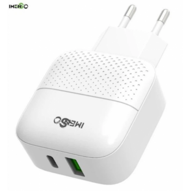 Зарядное устройство 20W USB+Type-C IMENSO IMS-C3003 блок питания Белый