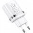 Зарядное устройство 220В 2 USB с кабелем 2.4A USB - Micro USB Hoco N1 Speedy Белый