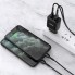 Зарядное устройство 220В 2 USB с кабелем USB - Micro USB Hoco N7 Speedy Чёрный