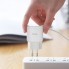 Зарядное устройство HOCO C59A Mega joy со встроенным кабелем micro USB Белый