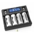 Зарядное устройство LiitoKala Lii-D4XL на 4+2 каналов для Ni-Mh/Li-ion/LiFePo4/крона, 220V/12V, LED+LCD