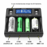 Зарядное устройство LiitoKala Lii-D4XL на 4+2 каналов для Ni-Mh/Li-ion/LiFePo4/крона, 220V/12V, LED+LCD
