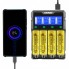 Зарядное устройство LiitoKala Lii-K4 автоматическое с функцией Power Bank на 4 АКБ