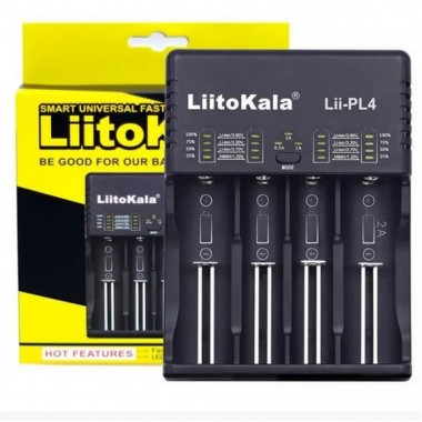 Зарядное устройство LiitoKala Lii-PL4 для 4x аккумуляторов АА/ААА/18650/26650/21700