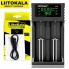 Зарядное устройство LiitoKala Lii-S2 для 2x аккумуляторов 18650, 26650, 21700, АА, ААА Li-Ion, LiFePO4, NiMH