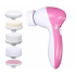 Аппарат для чистки лица и тела Plymex 5 in 1 Beauty Care Massager AE-8782 Белый с розовым