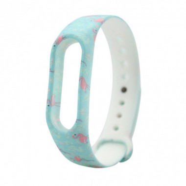 Ремешок Fitness для Xiaomi Mi Band 2 Flamingos
