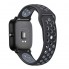 Ремешок BeWatch sport-style 20 мм для смарт-часов Xiaomi amazfit BIP Черно-Серый