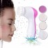 Аппарат для чистки лица и тела Plymex 5 in 1 Beauty Care Massager AE-8782 Белый с розовым