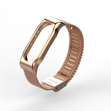 Ремешок Guard для Xiaomi Mi Band 2 Armor - Rose Gold