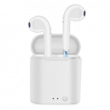 Беспроводные Bluetooth наушники  I7S TWS Stereo Белые