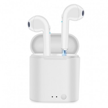 Беспроводные Bluetooth наушники  I7S TWS Stereo Белые