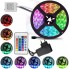 Лента светодиодная RGB 3528 5 метров - полный комплект. Силиконовая оболочка, режется каждые 5 сантиметров, 60 светодиодов на метр, самоклеющаяся основа 3М. 