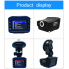 Видеорегистратор с антирадаром DVR VG3 Full HD 2 в 1 