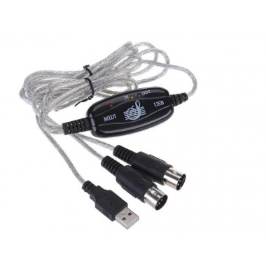 MIDI интерфейс кабель USB, подключение клавиатуры