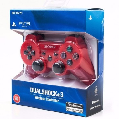 Беспроводной контроллер DualShock 3 с функцией вибрации для развлекательной системы PlayStation 3.
